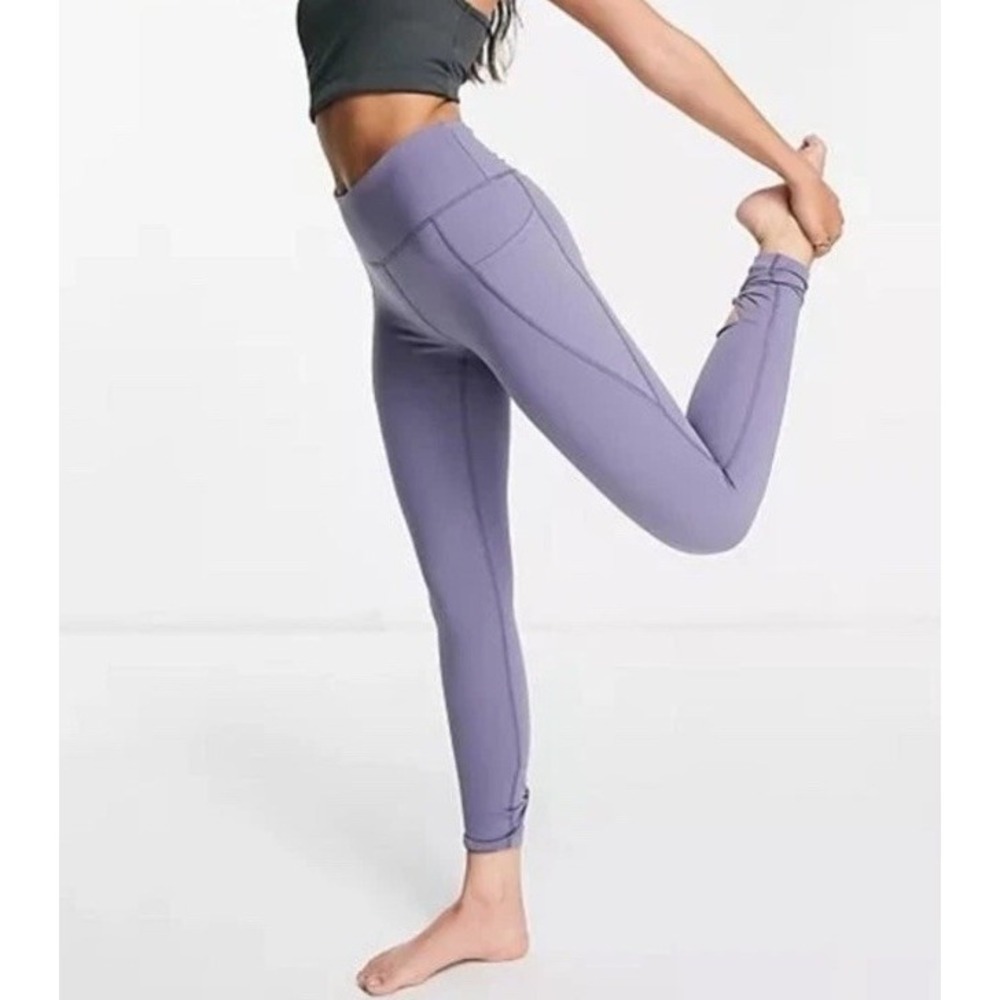NWT Free People Movement Solid Wave Rider Leggings Gym Yoga Blue Granite Gray XS